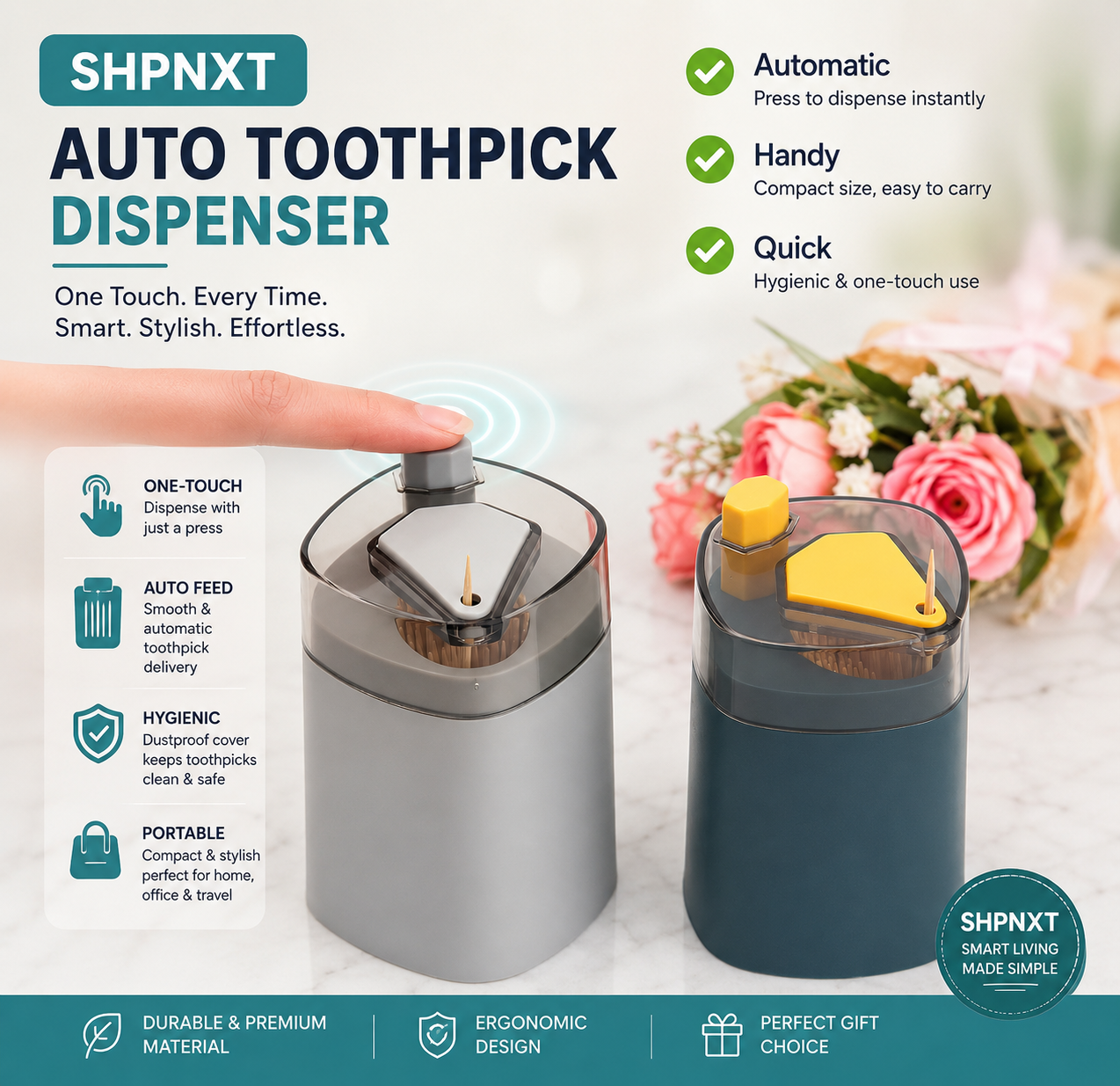 Automatic Toothpick Dispenser