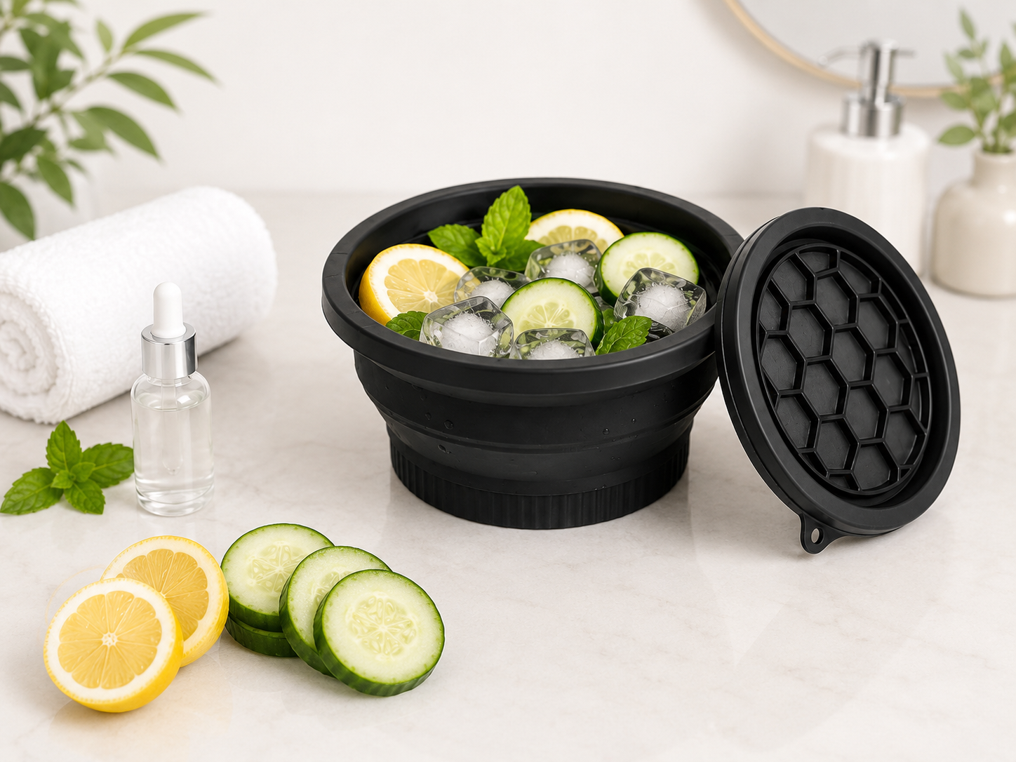 DIY Ice Facial Bowl