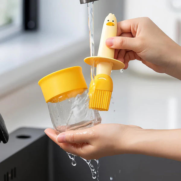 Cute Oil Dispenser Brush Bottle